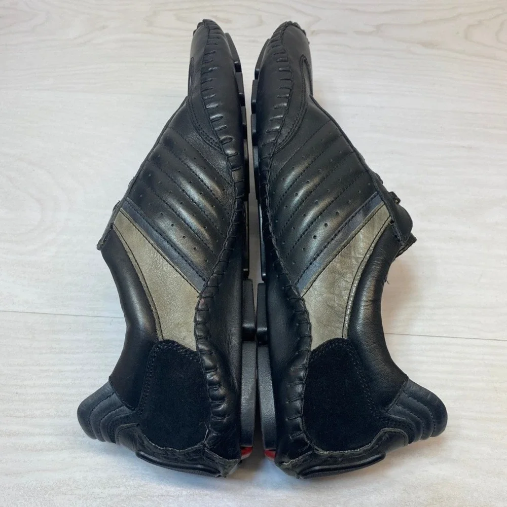 Pikolinos Mens 45 Fuencarral Driving Sneakers Leather Black Casual Comfort